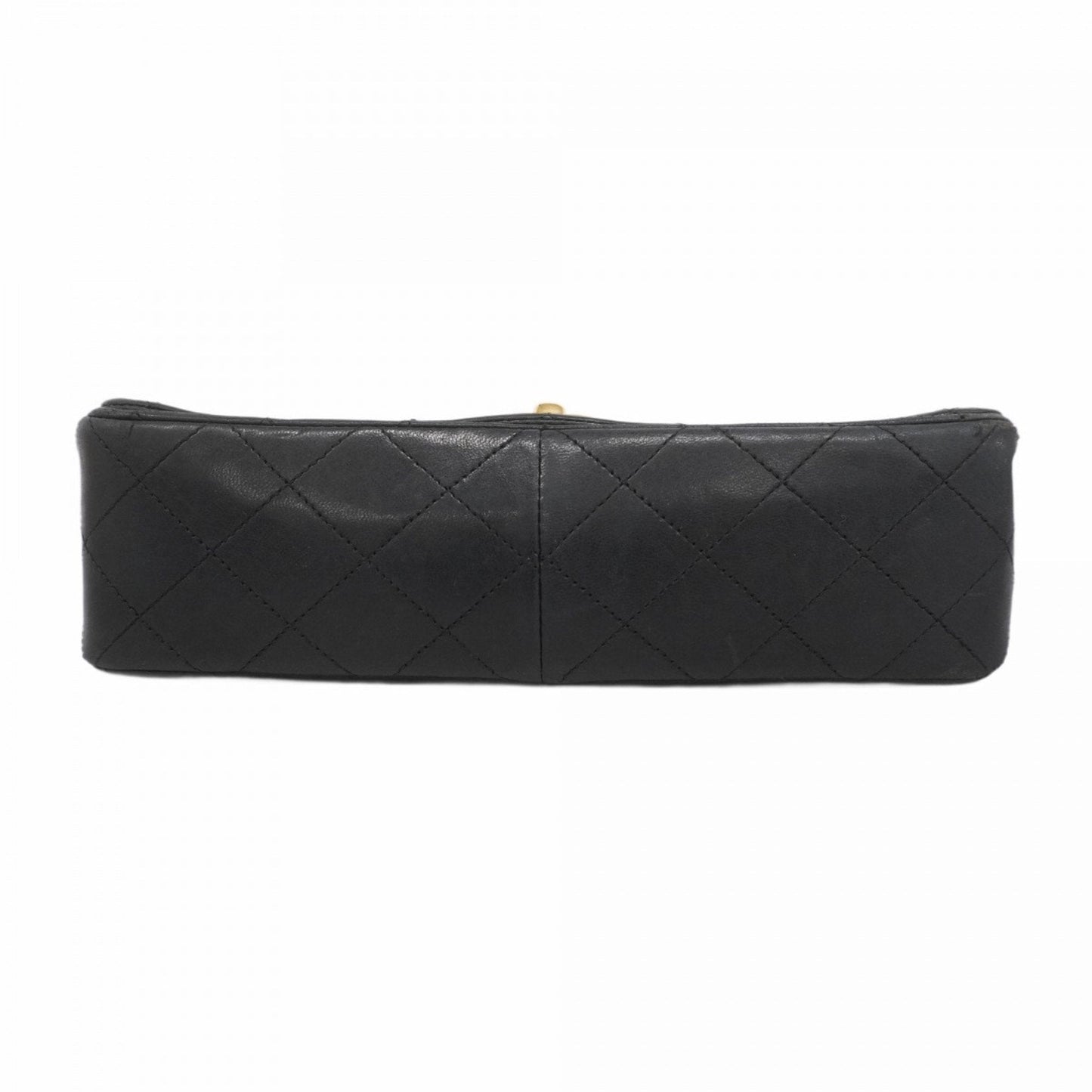 Chanel Black Leather Shoulder Bag ()