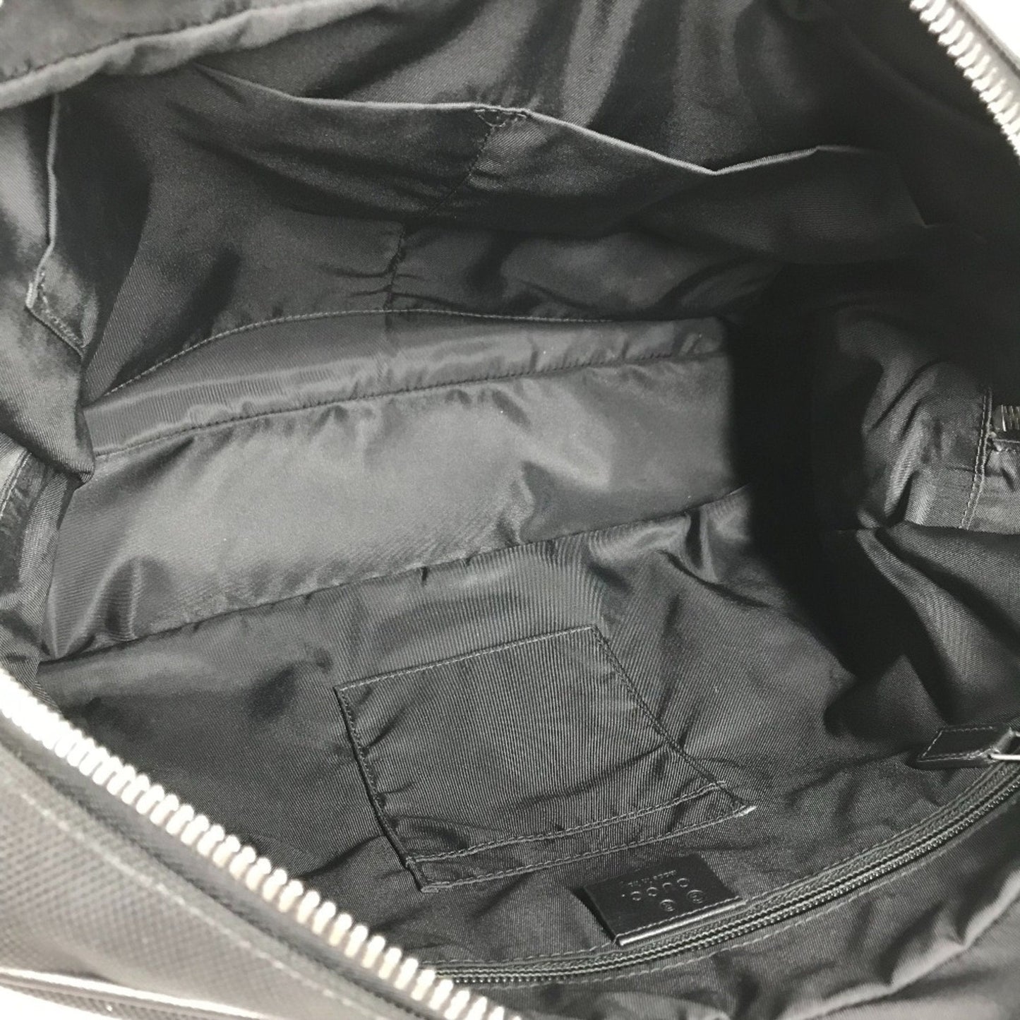 Gucci Black Leather Tote Bag ()