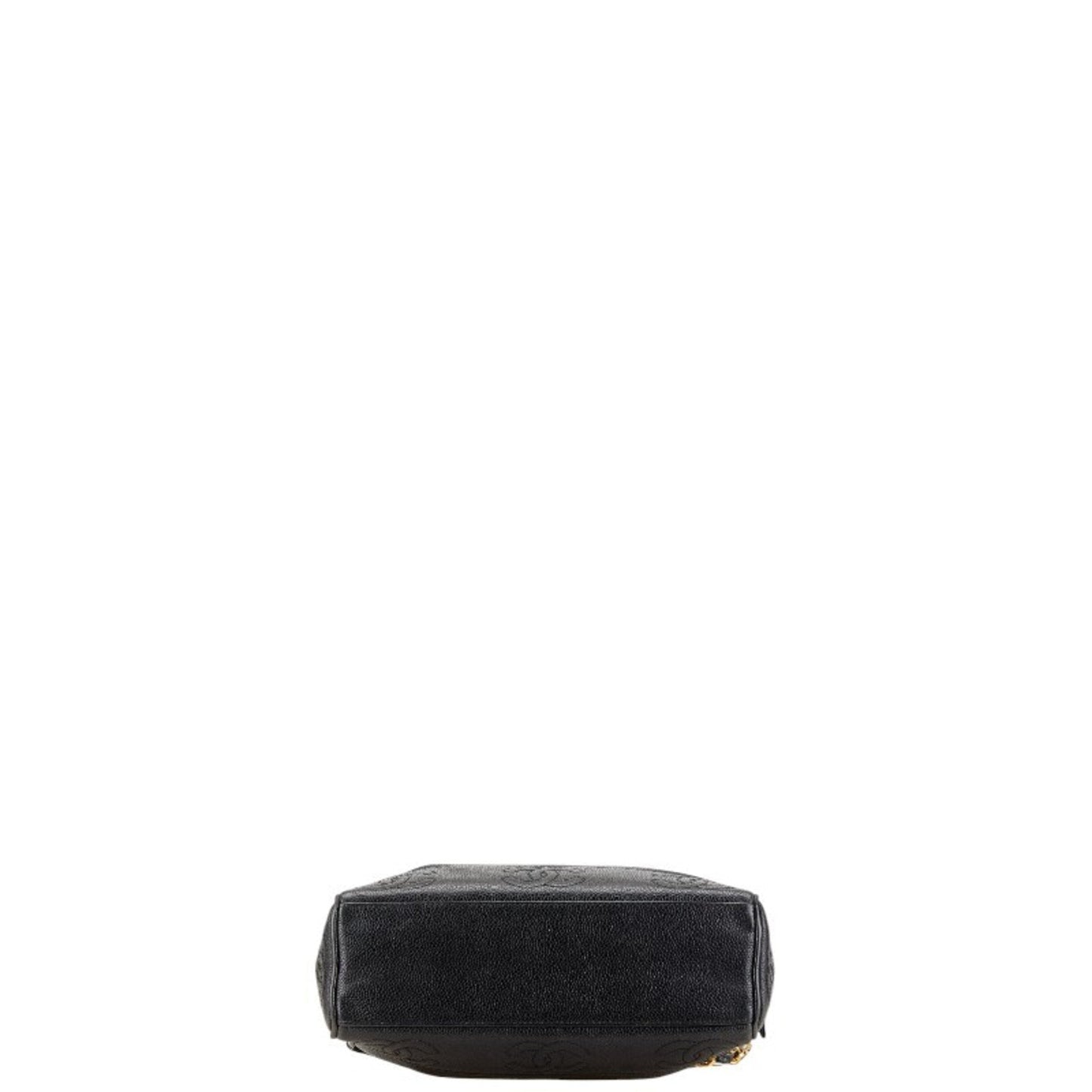 Chanel Black Caviar Leather Shoulder Bag ()