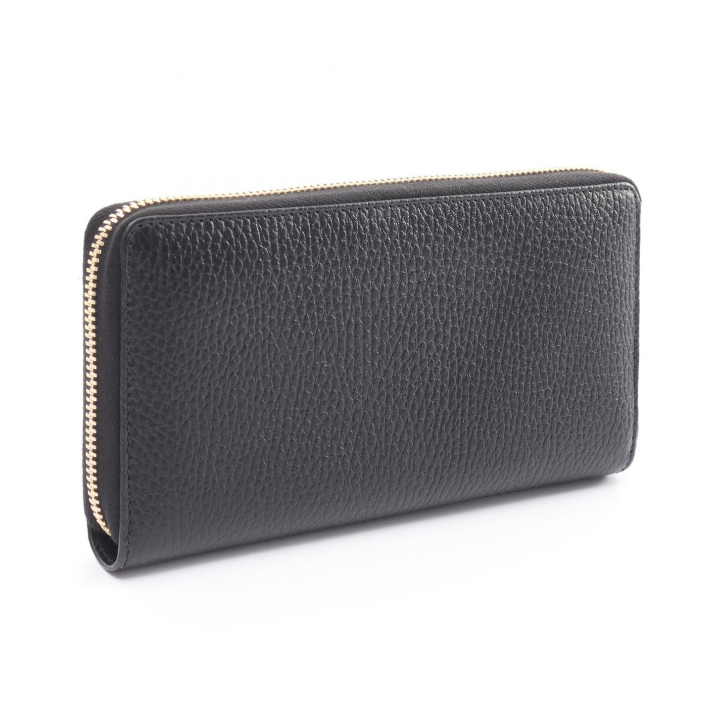 Gucci Black Leather Long Wallet (Bi-Fold) ()