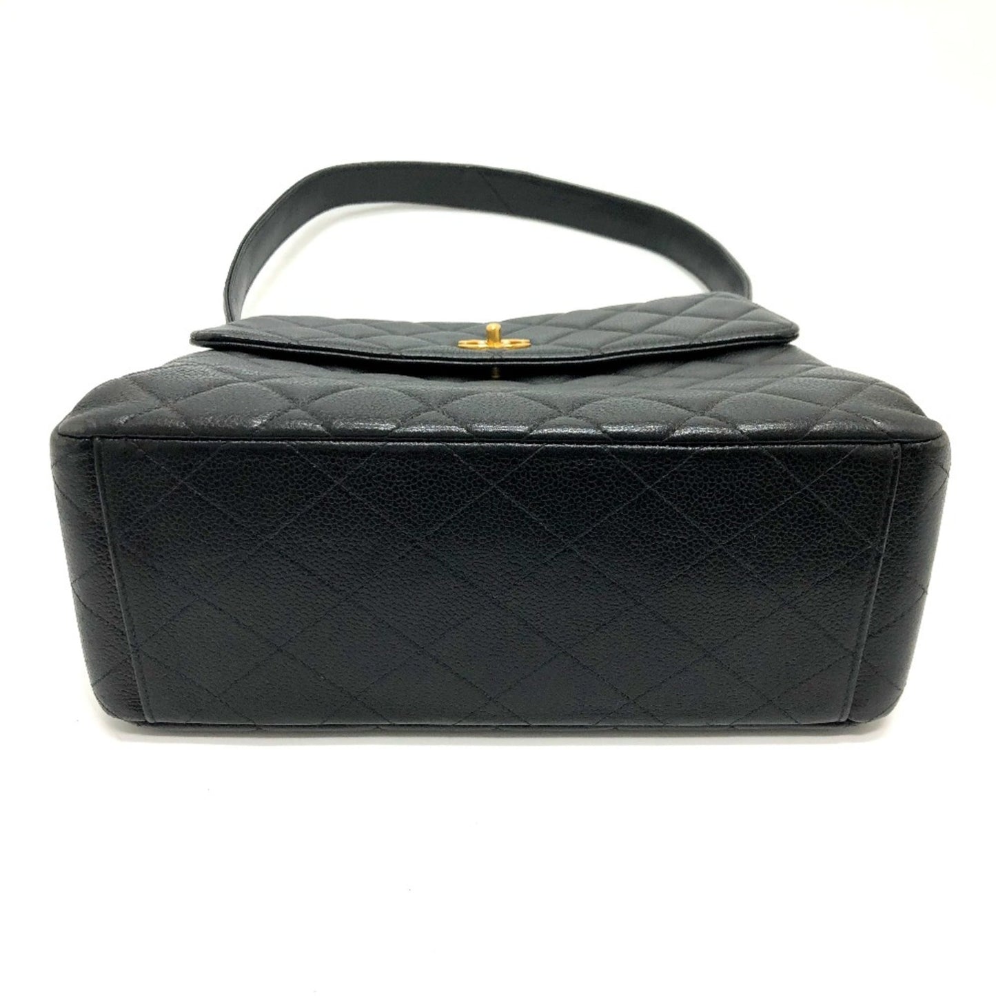 Chanel Black Leather Shoulder Bag ()