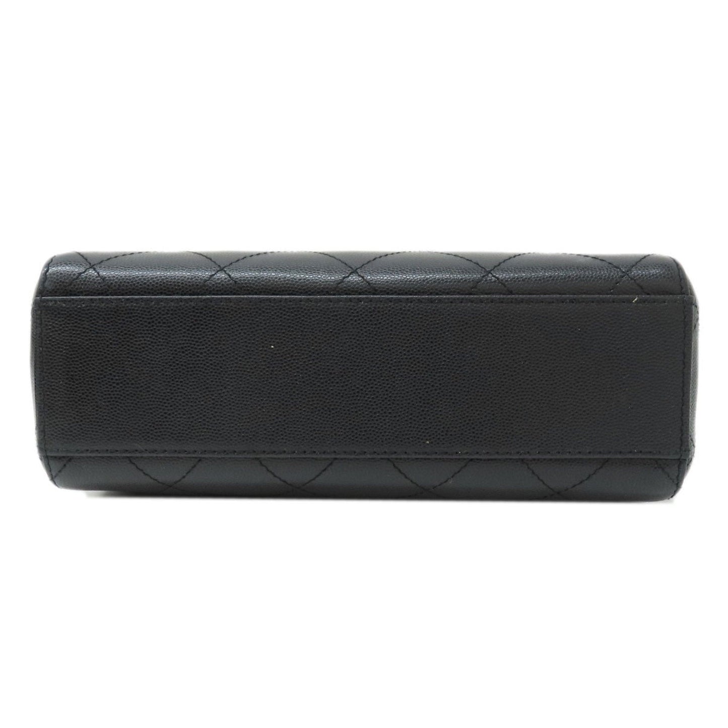 Chanel Black Caviar Leather Handbag ()