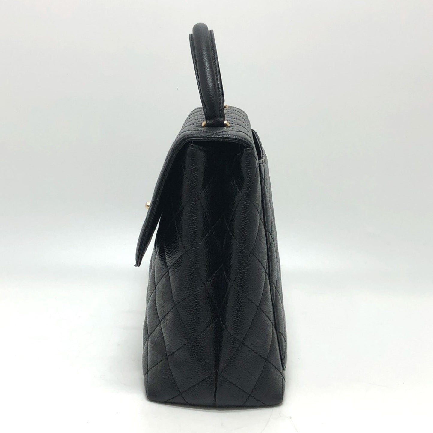 Chanel Black Leather Handbag ()