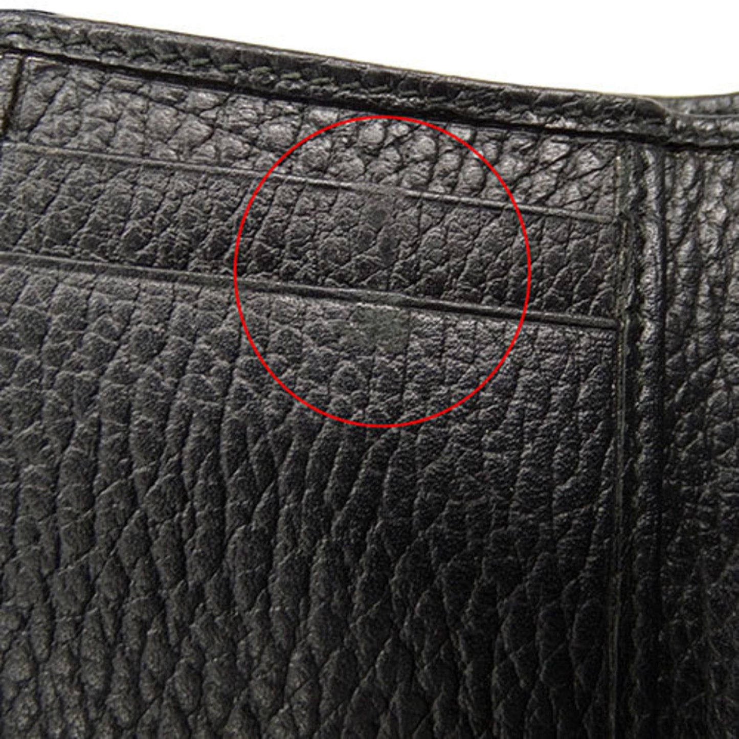 Gucci Black Leather Wallet (Tri-Fold) ()