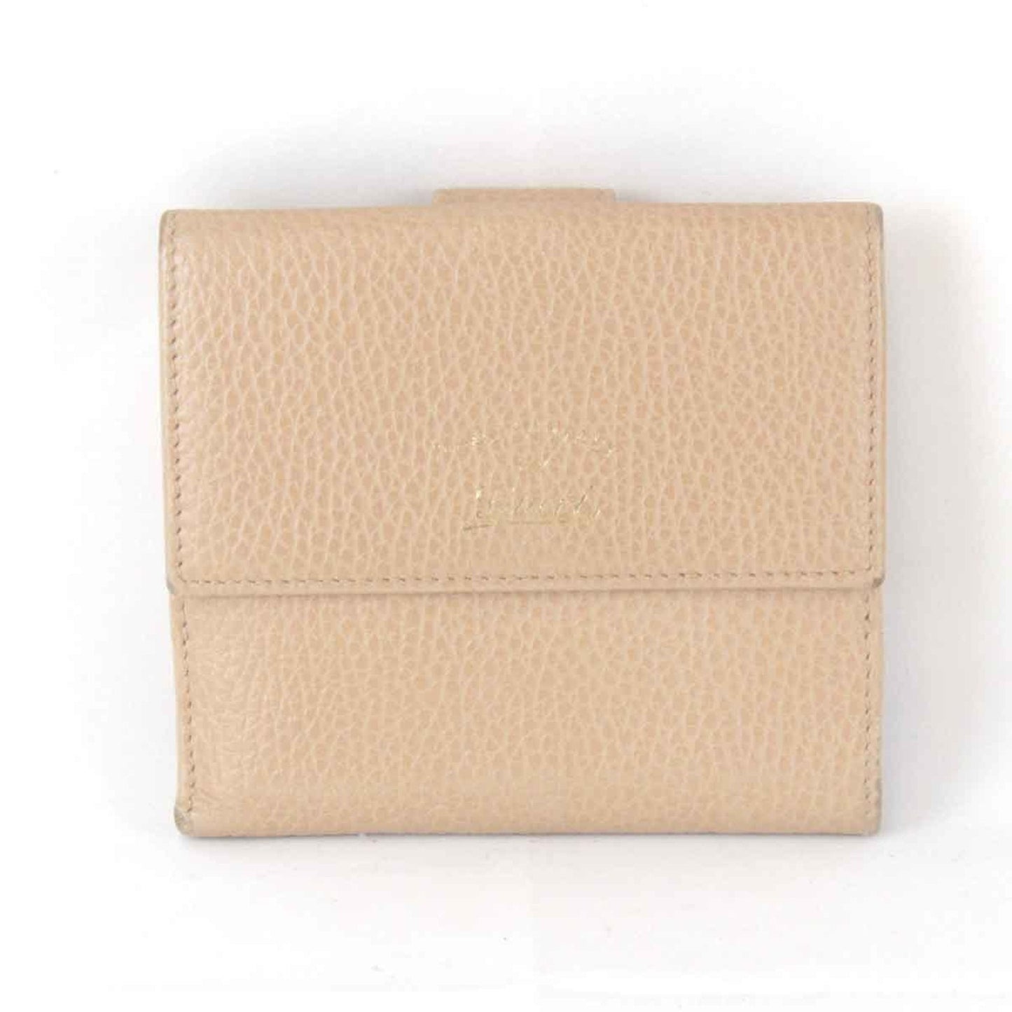 Gucci Beige Leather Wallet (Bi-Fold) ()