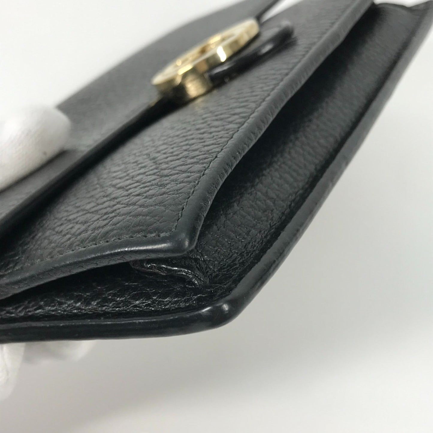 Gucci Black Leather Shoulder Bag ()
