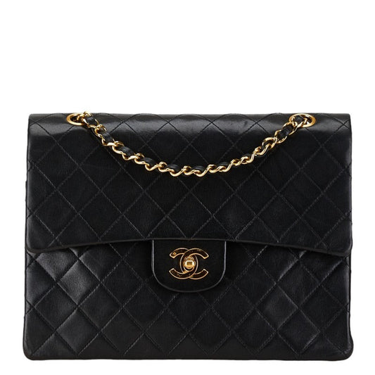 Chanel Black Handbag Shoulder Bag ()