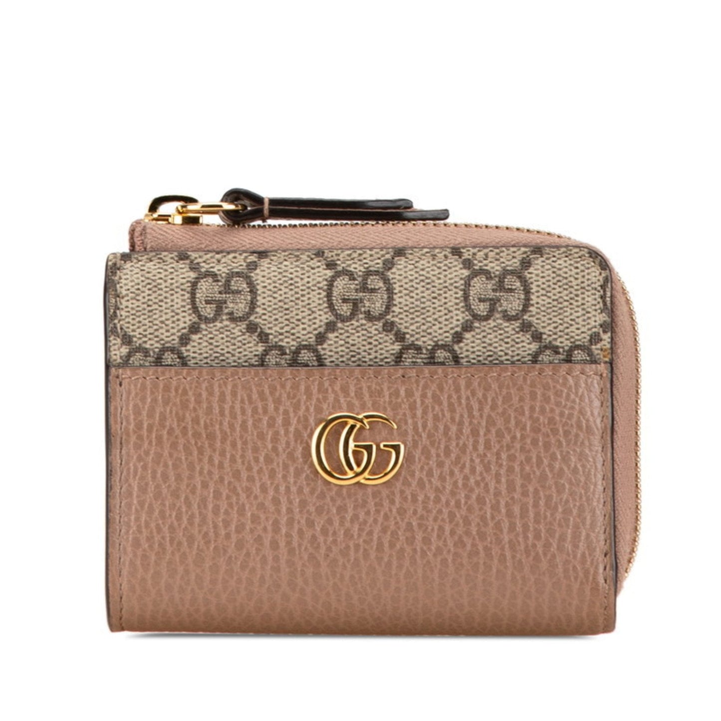 Gucci Beige Pvc Leather Wallet (Bi-Fold) ()