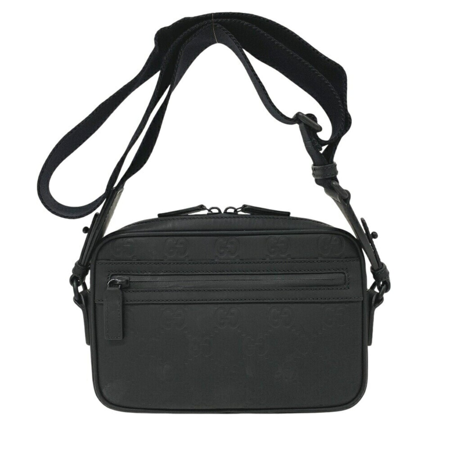 Gucci Black Rubber Shoulder Bag ()