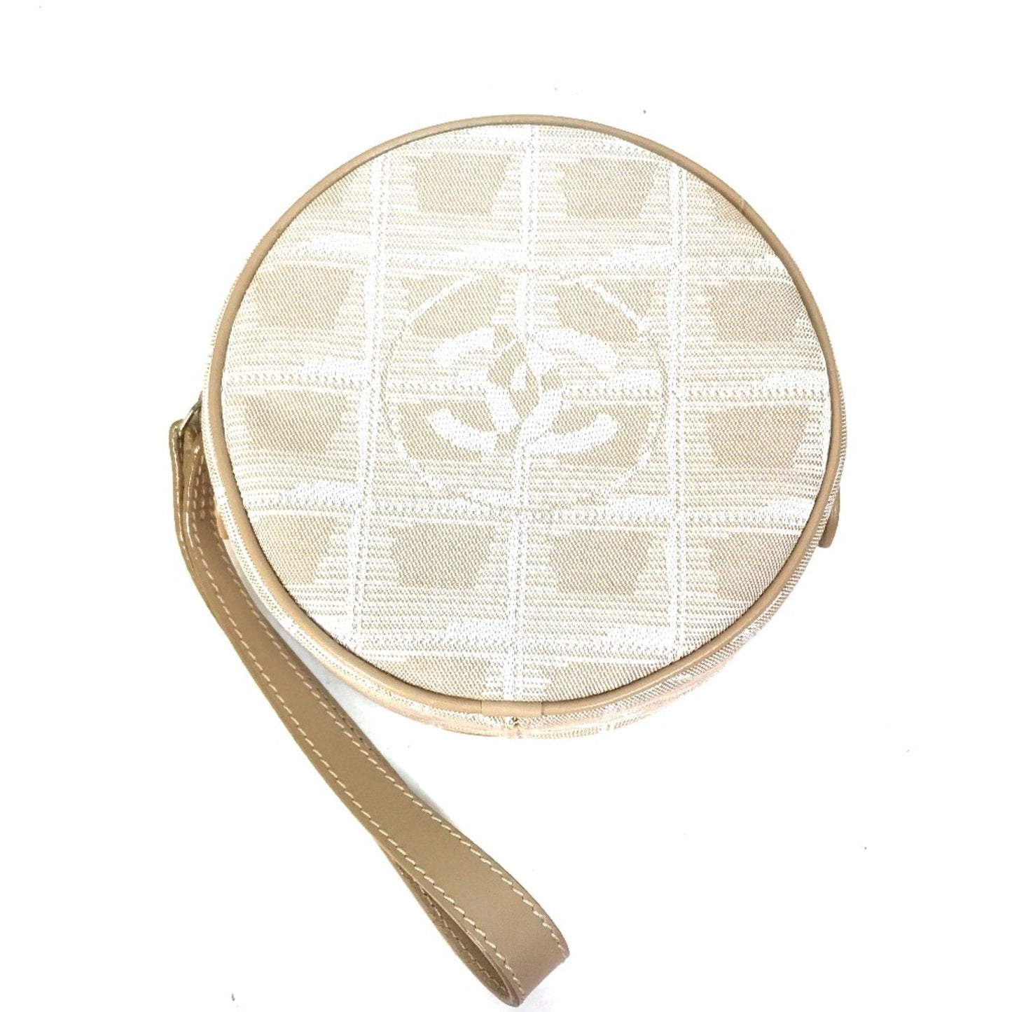 Chanel Beige Cloth Pouch ()