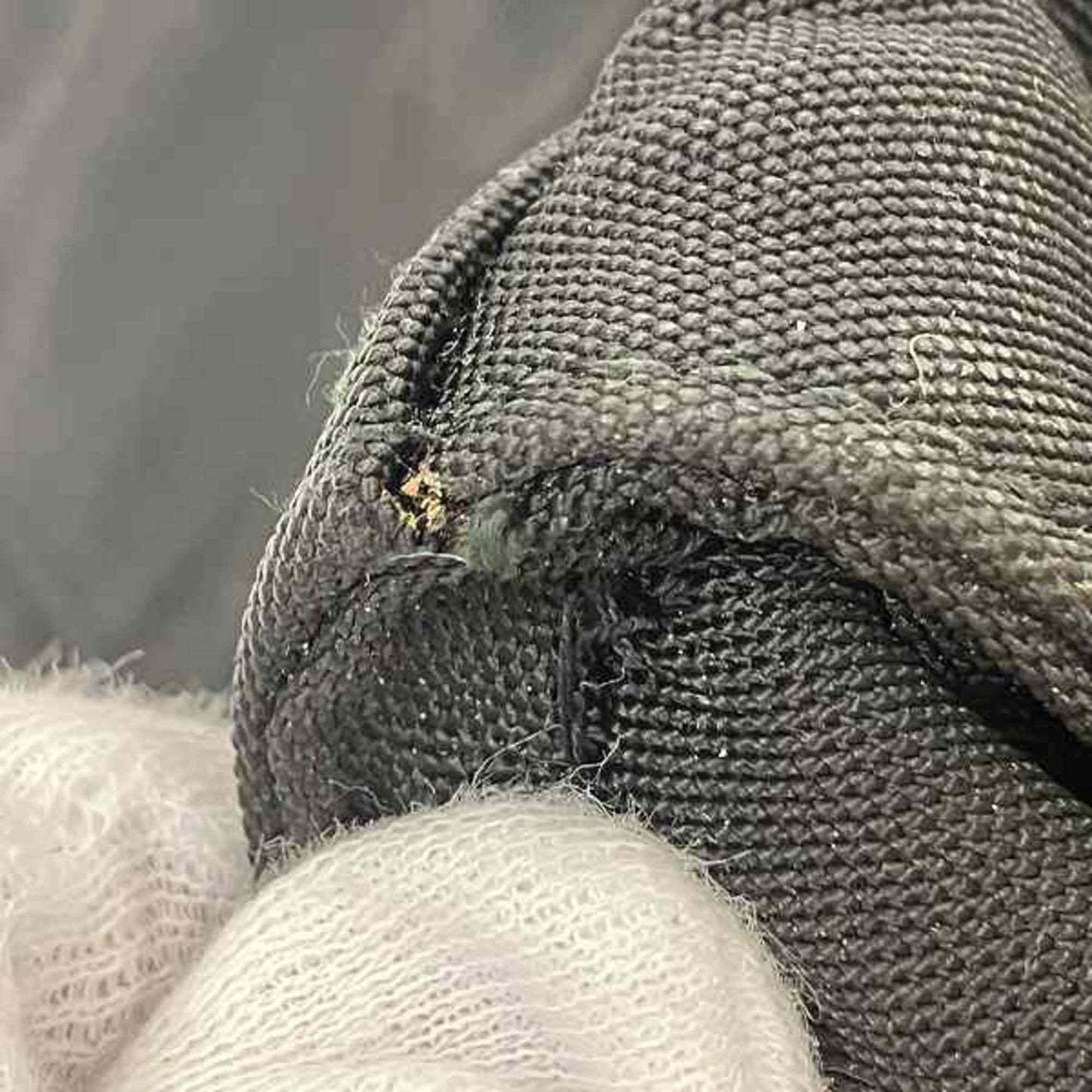 Gucci Black Nylon Metal Handbag ()