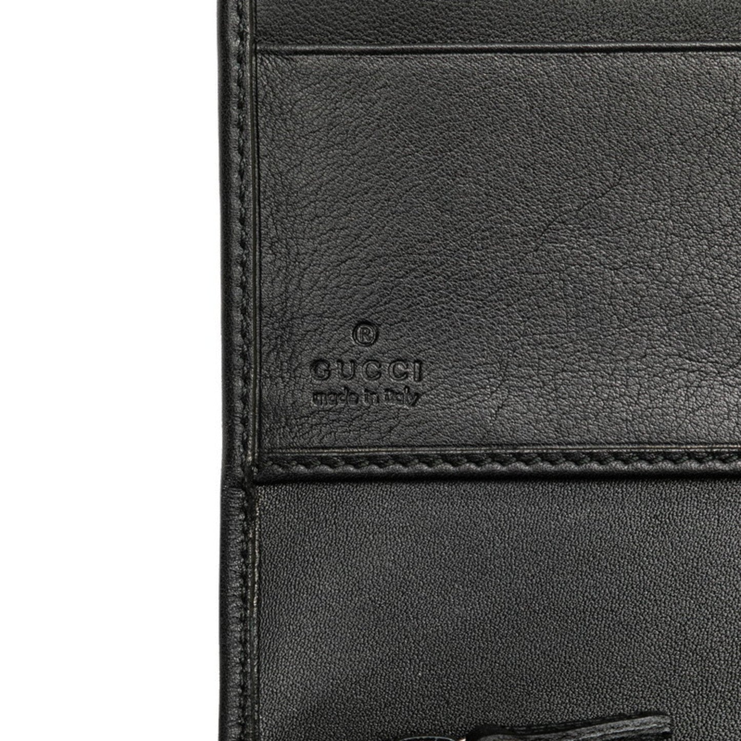 Gucci Black Leather Coin Purse/Coin Case ()