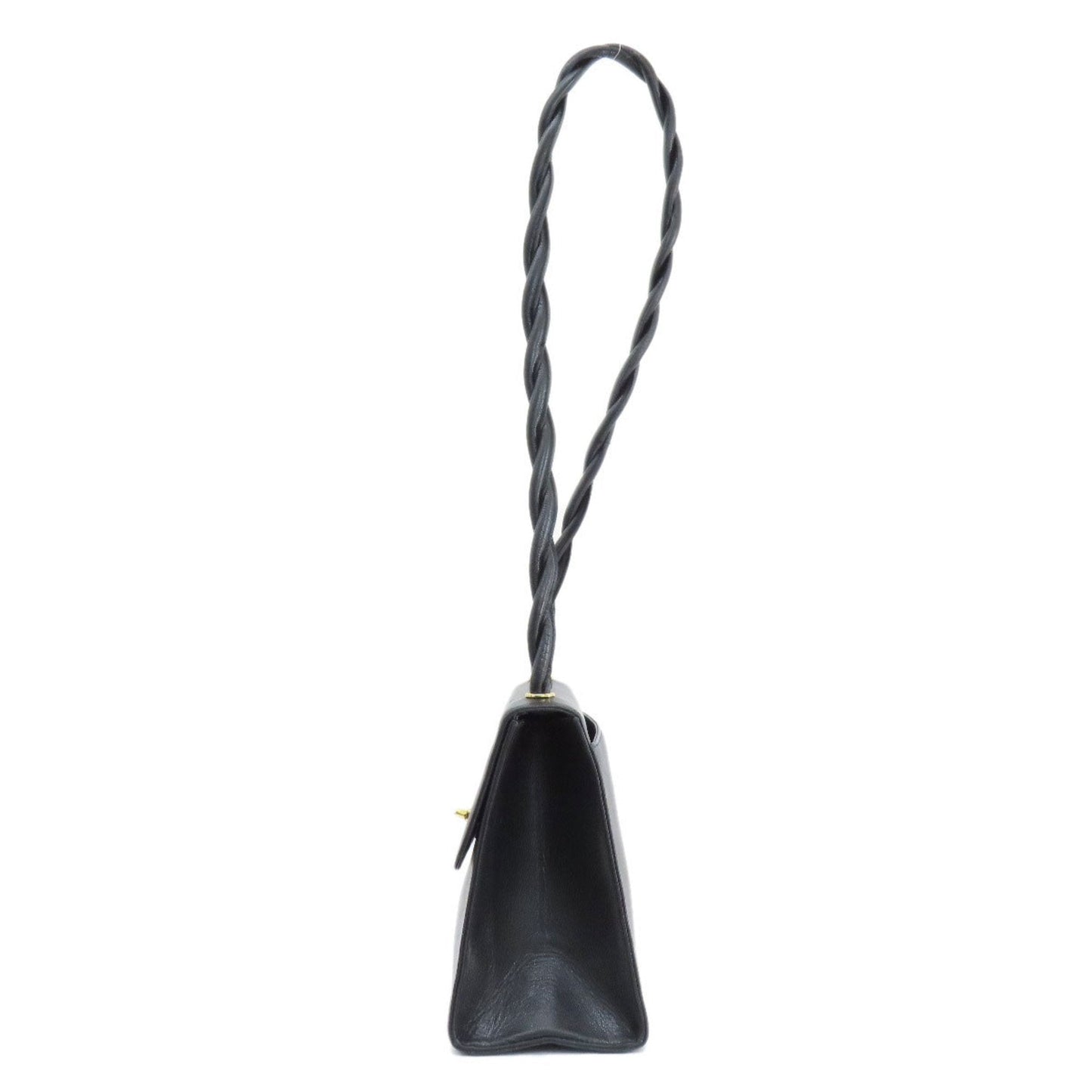 Chanel Black Caviar Leather Shoulder Bag ()