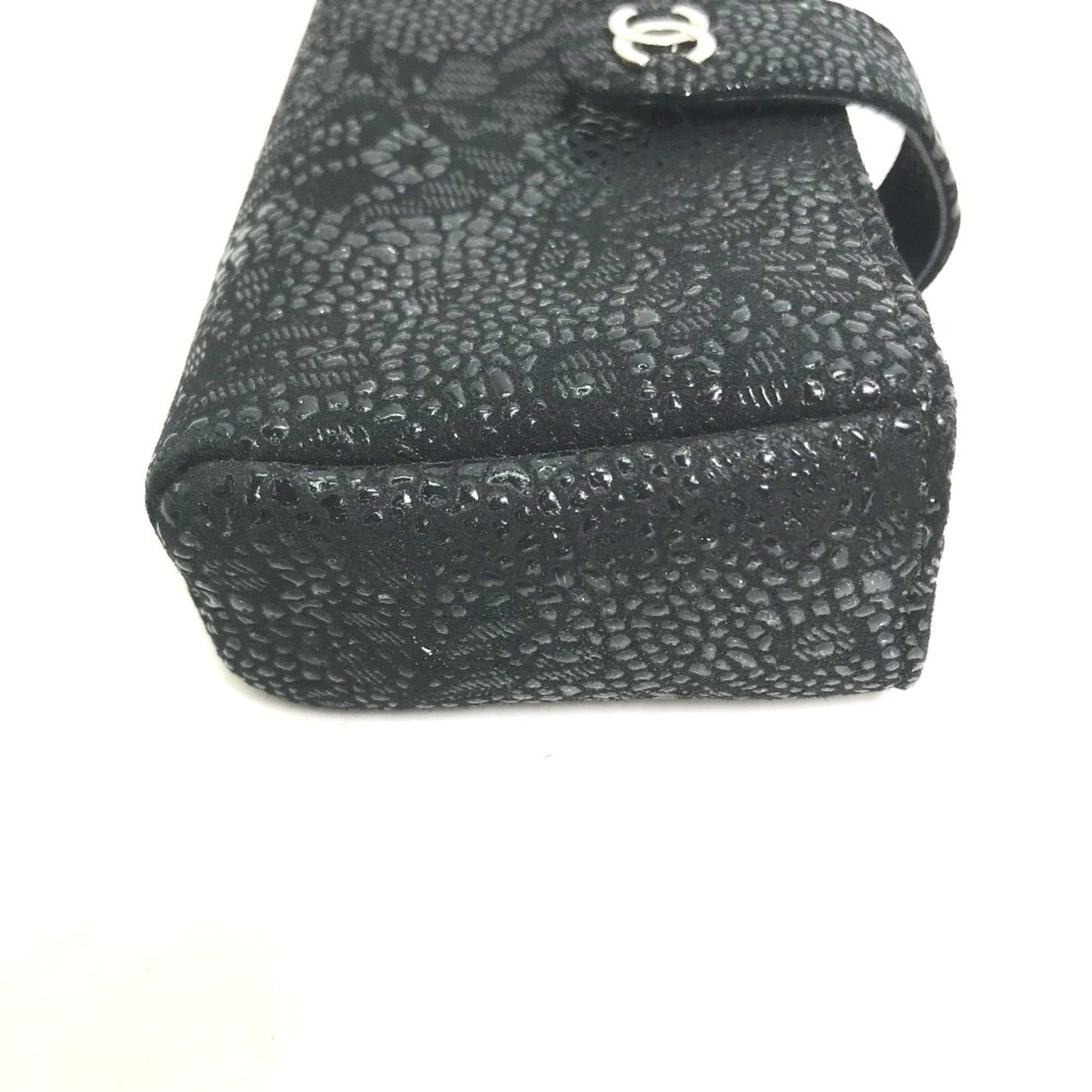 Chanel Black Leather Pouch ()