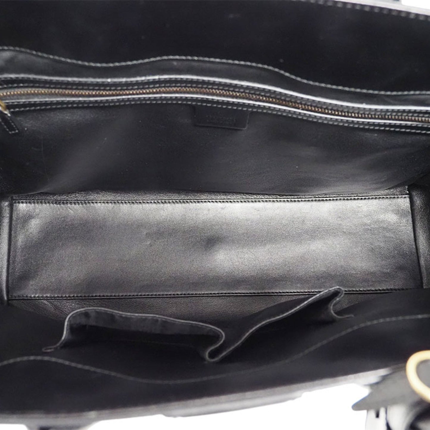 Gucci Black Leather Handbag ()