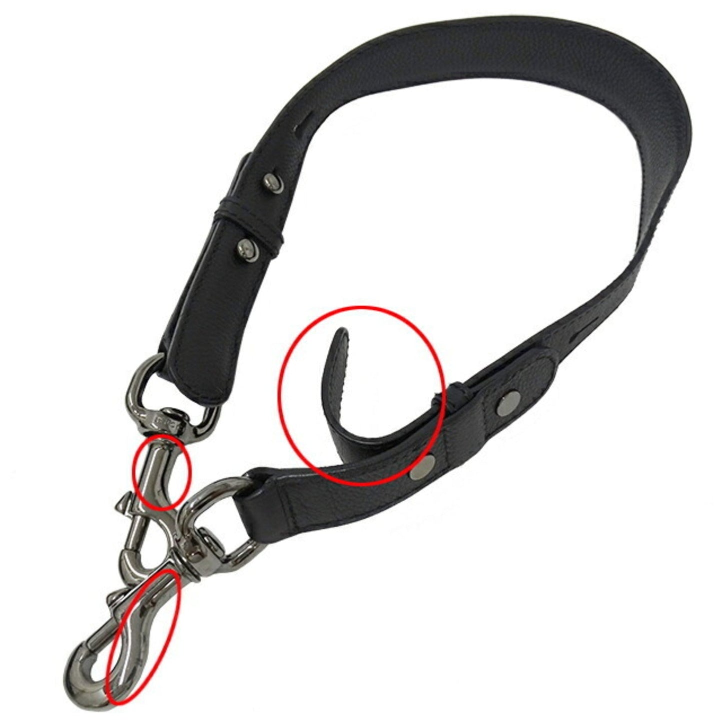 Gucci Black Leather Handbag Shoulder Bag ()