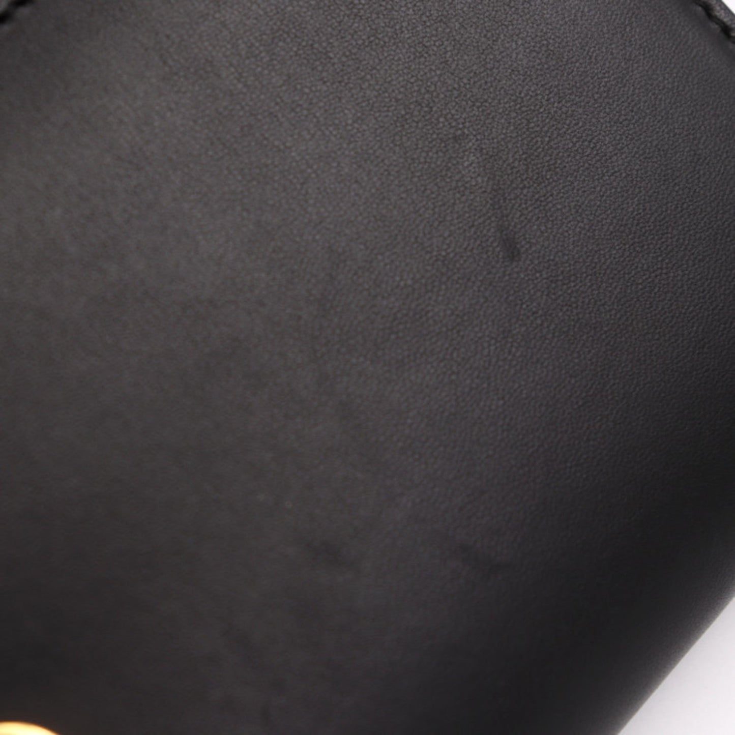 Gucci Black Leather Clutch Bag ()