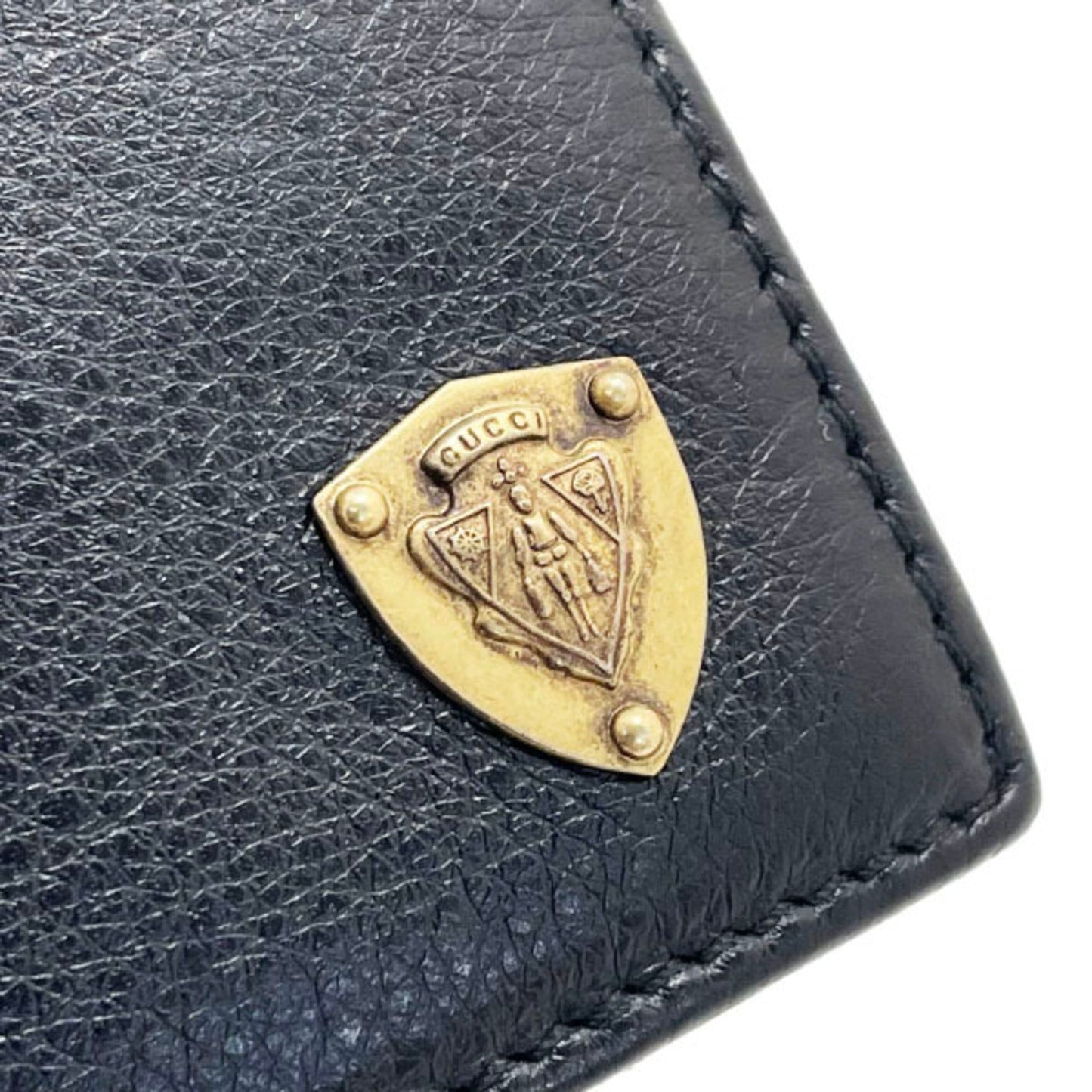 Gucci Black Leather Wallet (Bi-Fold) ()