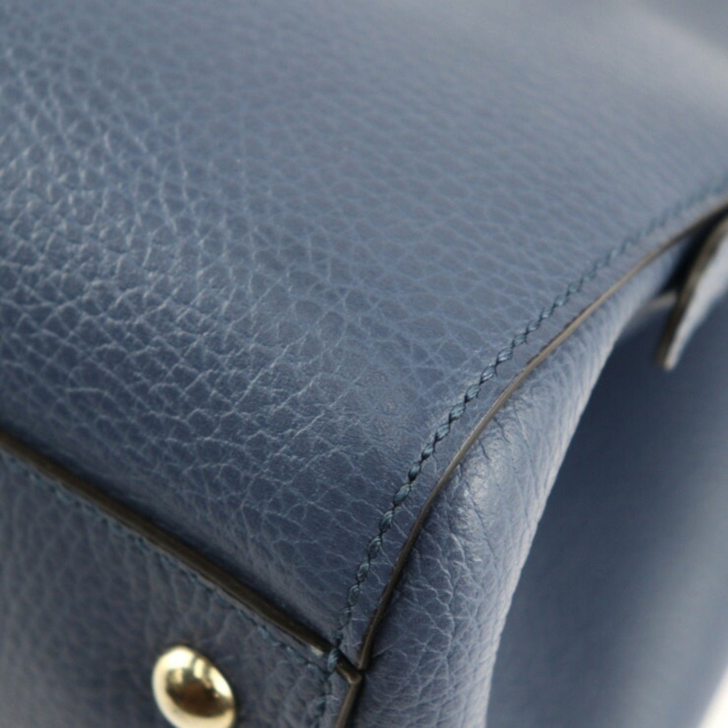 Gucci Blue Leather Handbag ()