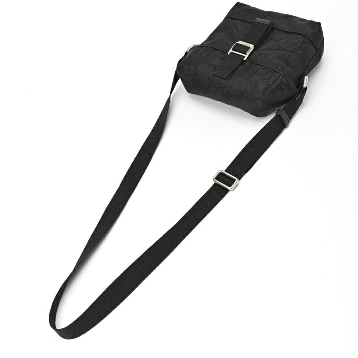 Gucci Black Canvas Shoulder Bag ()