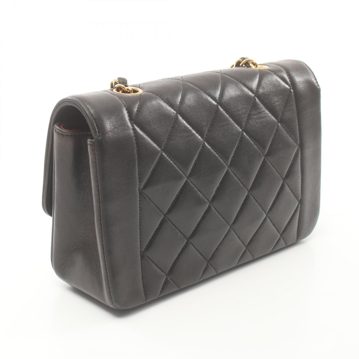 Chanel Black Leather Shoulder Bag ()