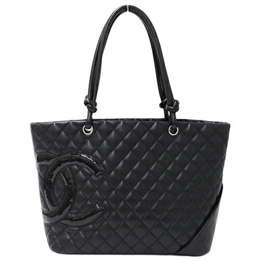 Chanel Black Cambon Ligne Tote Bag ()