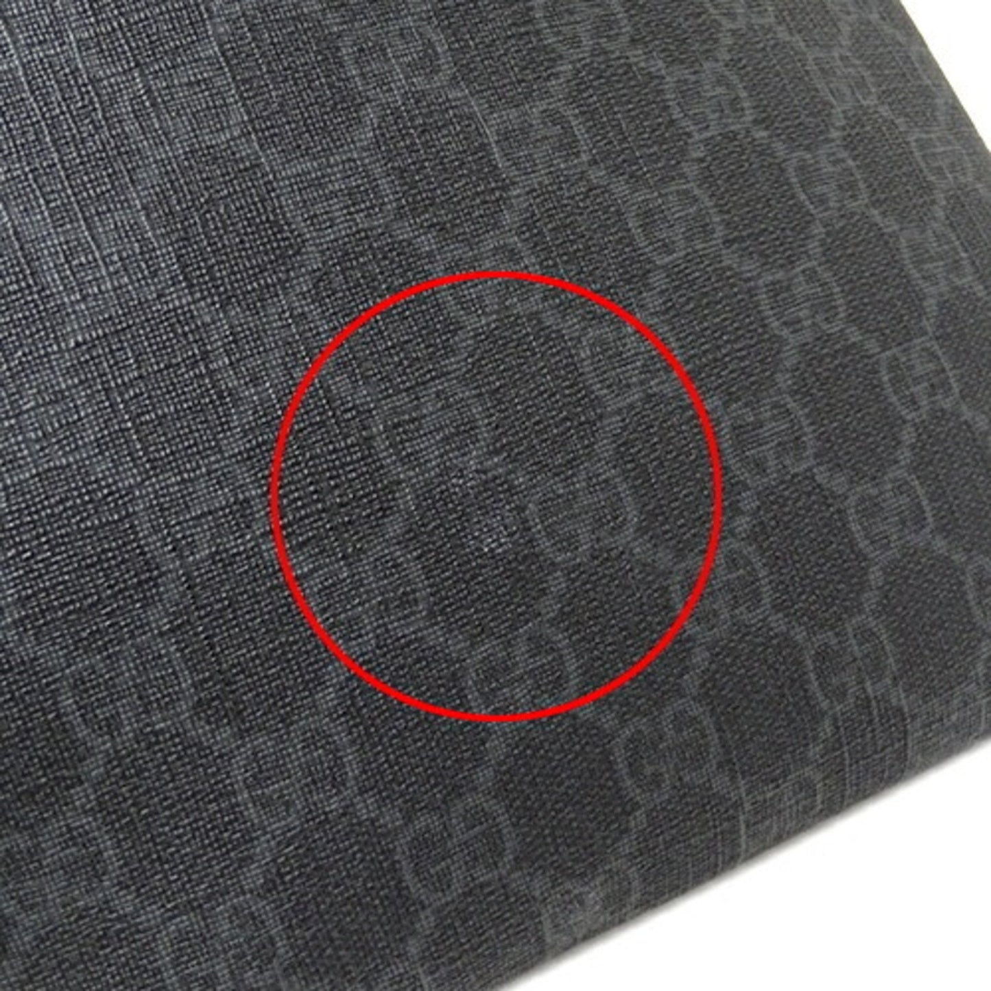 Gucci Black Gg Supreme Canvas Shoulder Bag ()