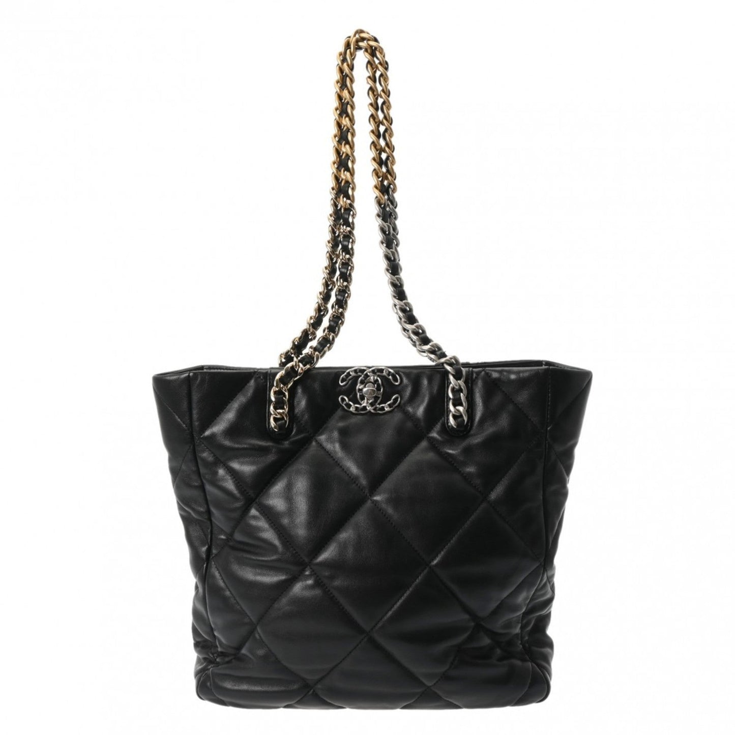 Chanel Black Leather Tote Bag ()