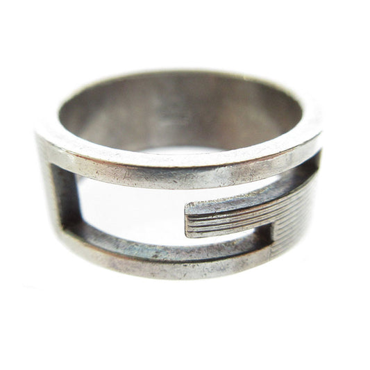 Gucci Silver Silver 925 Band Ring ()