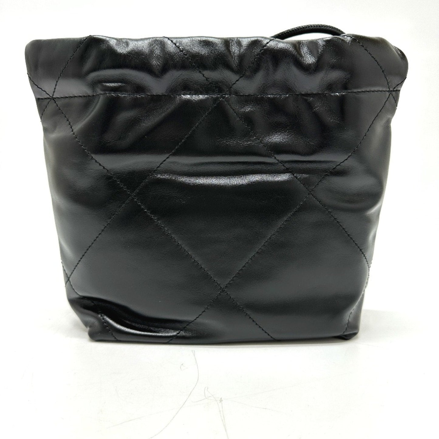 Chanel Black Leather Shoulder Bag ()