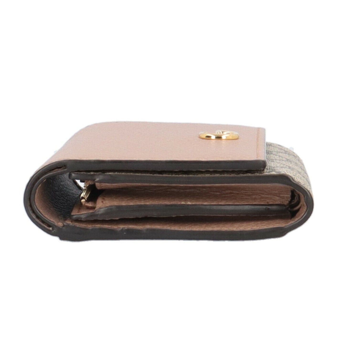Gucci Beige Pink Gg Supreme Wallet (Bi-Fold) ()