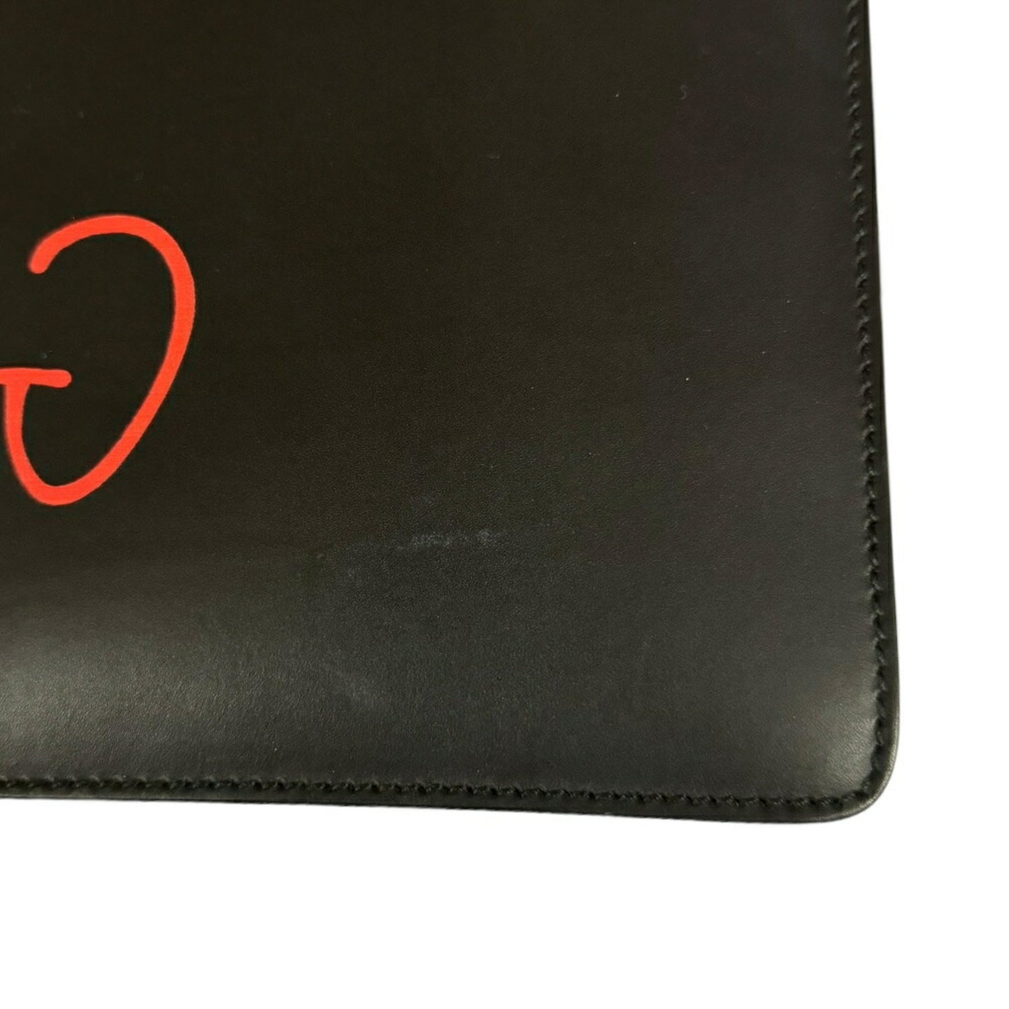 Gucci Black Leather Clutch Bag ()