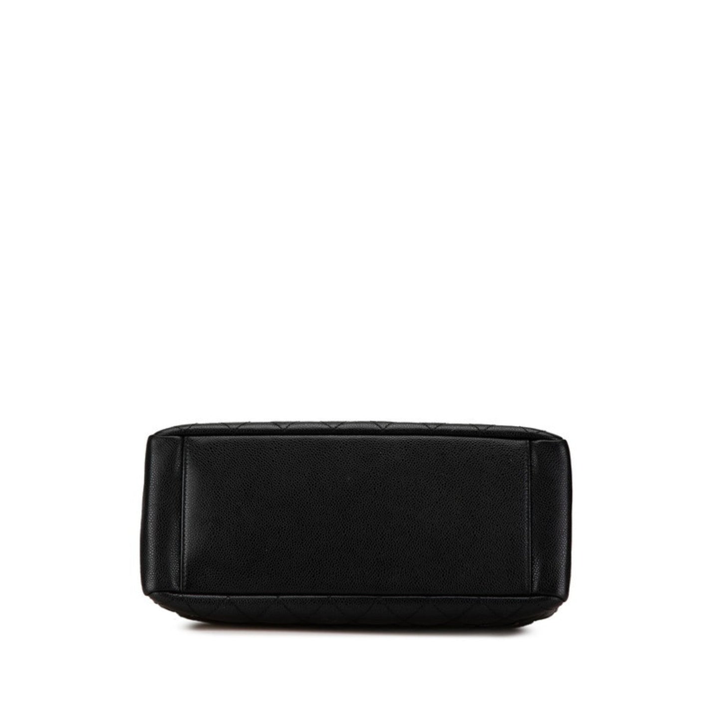 Chanel Black Caviar Leather Shoulder Bag Tote Bag ()