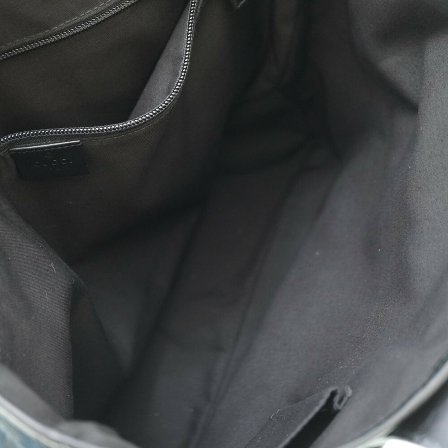 Gucci Gg Canvas Black Gg Canvas Leather Tote Bag ()