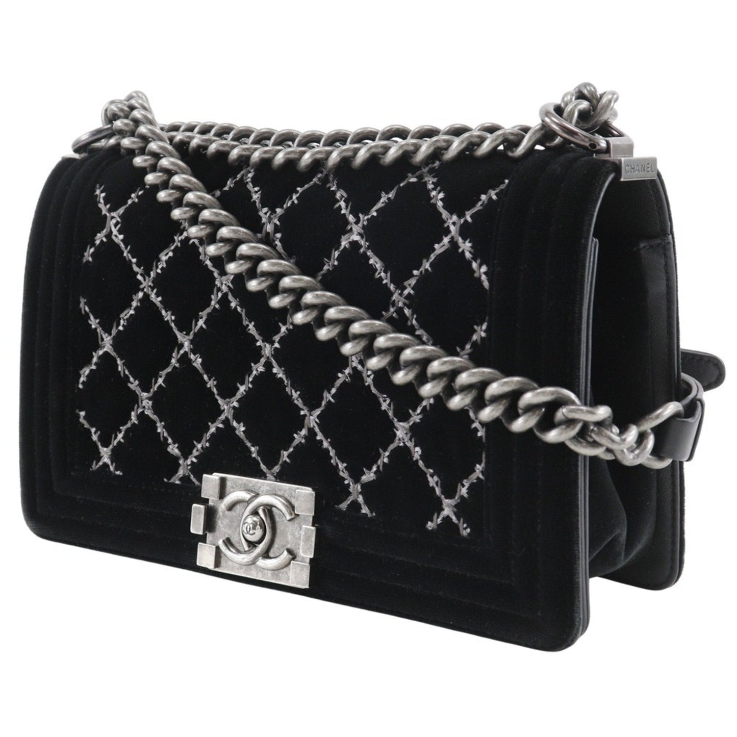 Chanel Black Leather Leather Shoulder Bag ()