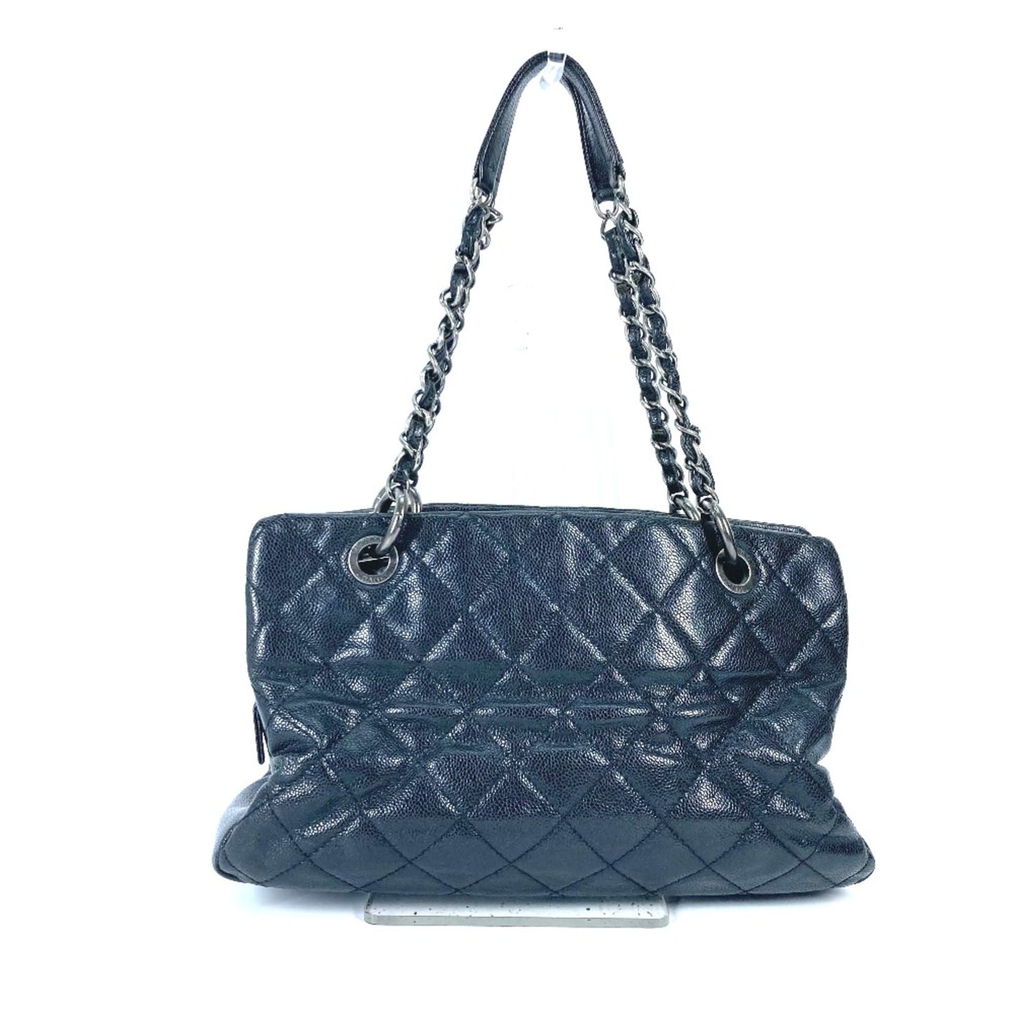 Chanel Black Leather Shoulder Bag ()
