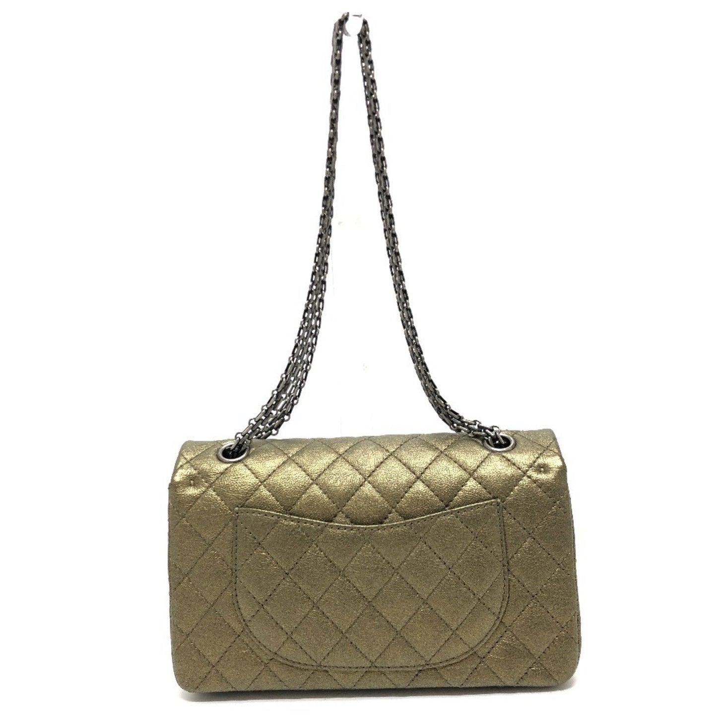 Chanel Bronze Leather Shoulder Bag ()