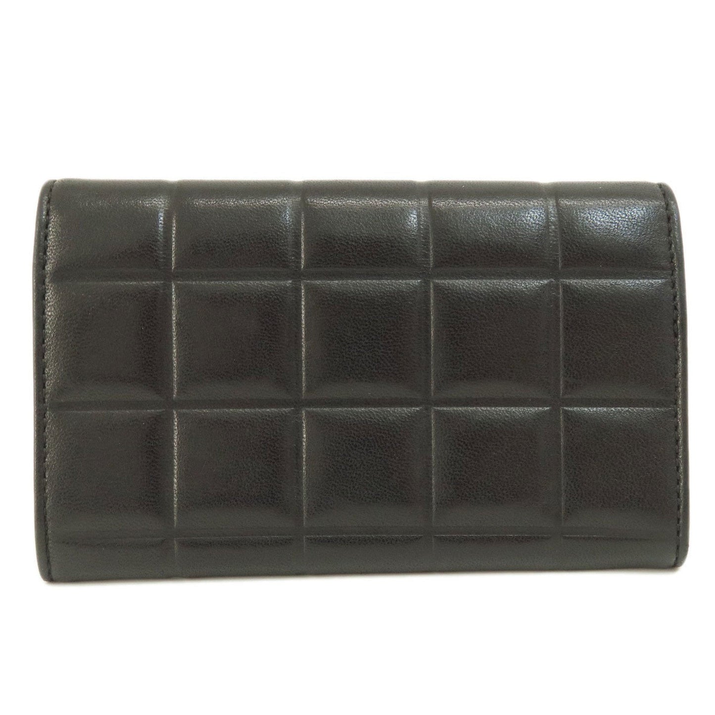 Chanel Black Leather Wallet (Bi-Fold) ()