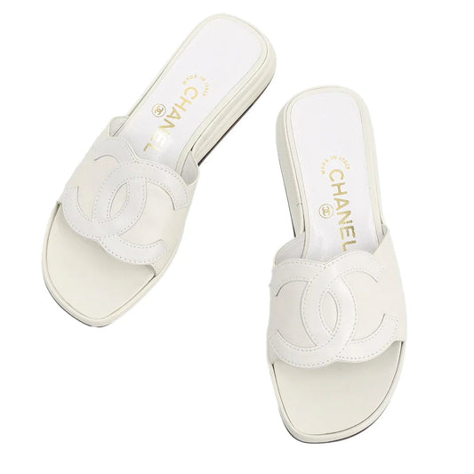 Chanel * Mule Sandlas Shoes #36