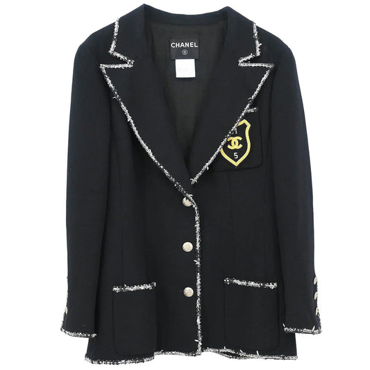 Chanel 2005 Black & White "Devil Wears Prada" Jacket #42