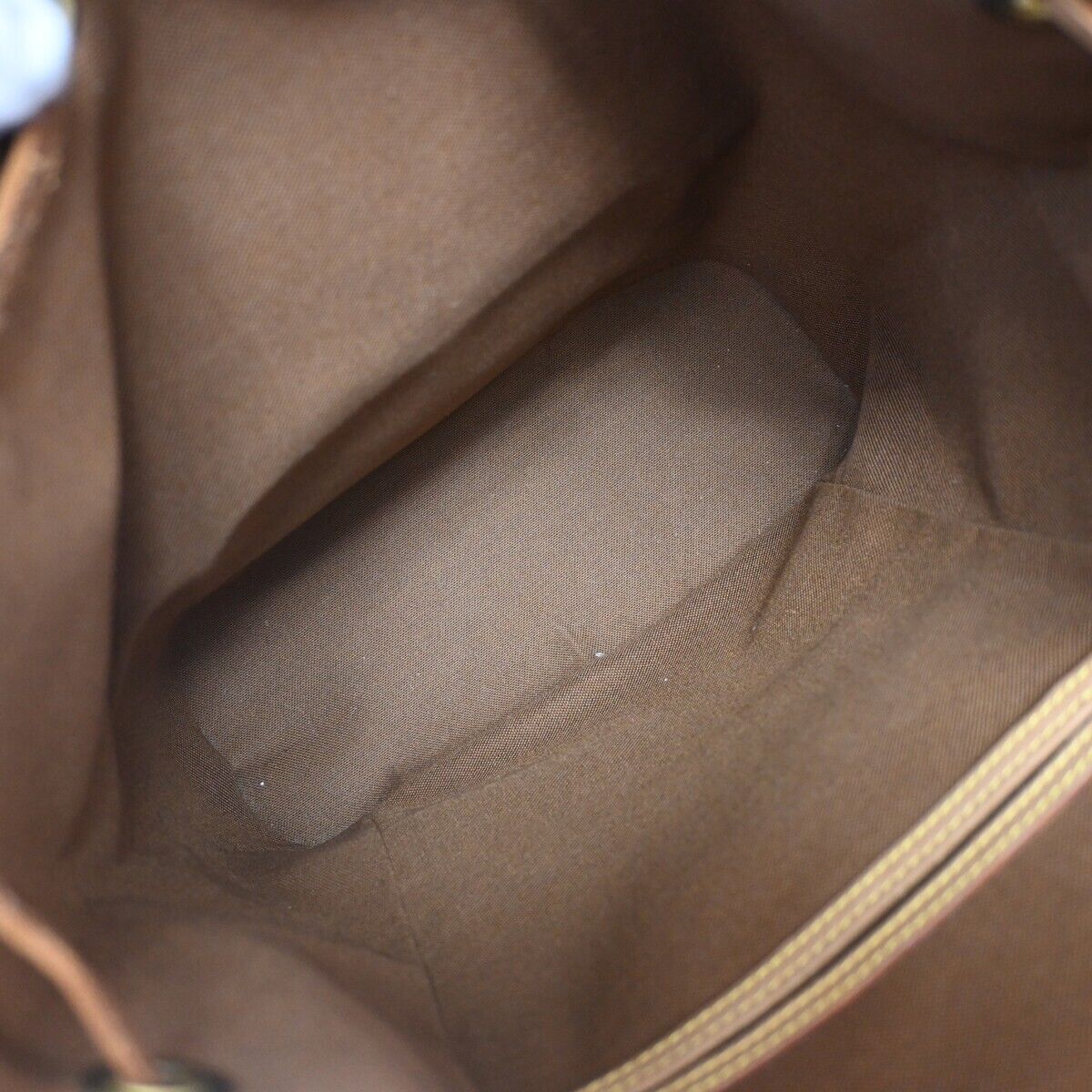 Louis Vuitton Montsouris Mm  Canvas Backpack Bag ()