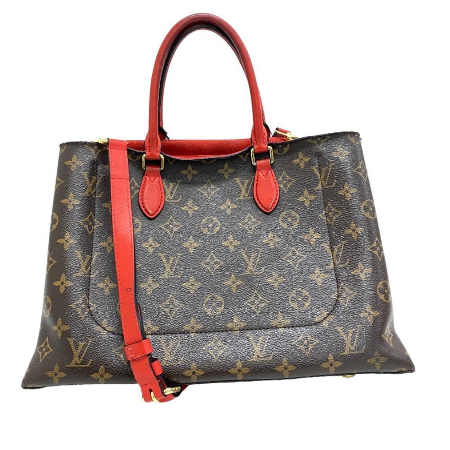 Louis Vuitton Flower Tote  Canvas Handbag ()
