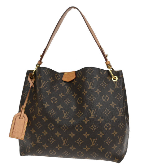 Louis Vuitton Graceful  Canvas Shoulder Bag ()