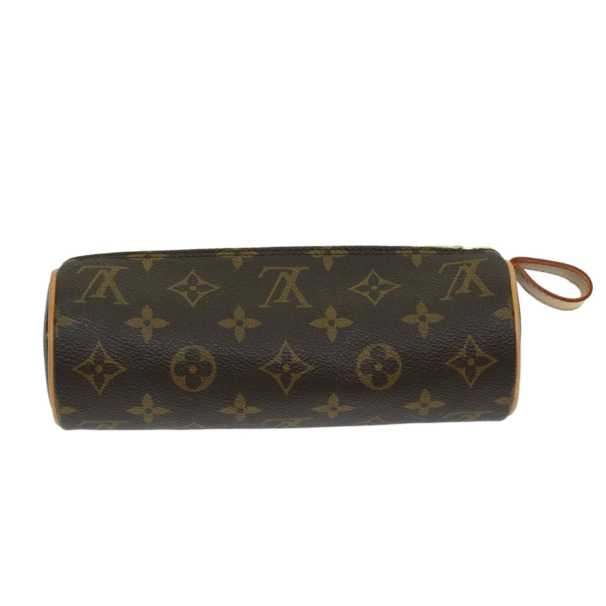 Louis Vuitton Trousse Rond  Canvas Clutch Bag ()