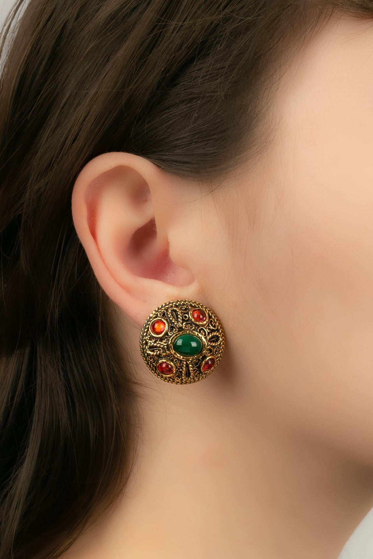 Boucles d'oreilles Chanel 1985