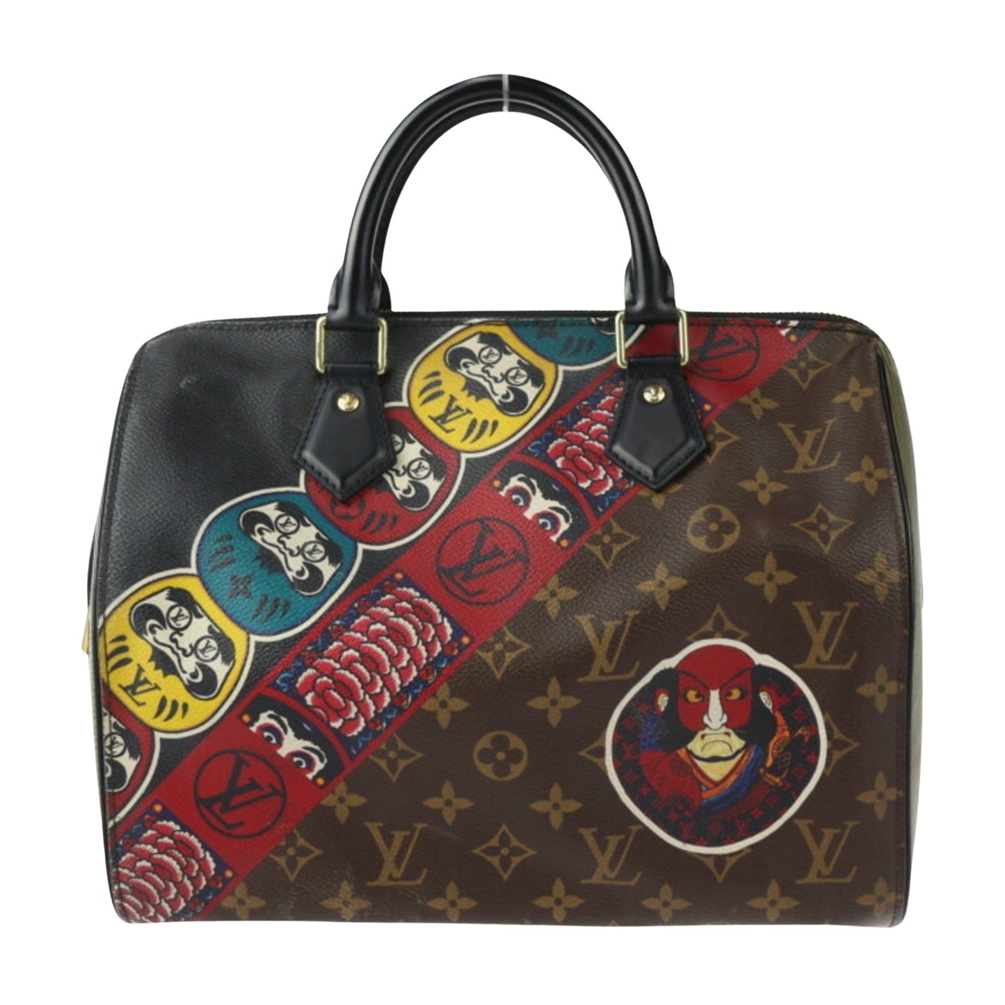 Louis Vuitton Speedy 30  Canvas Handbag ()