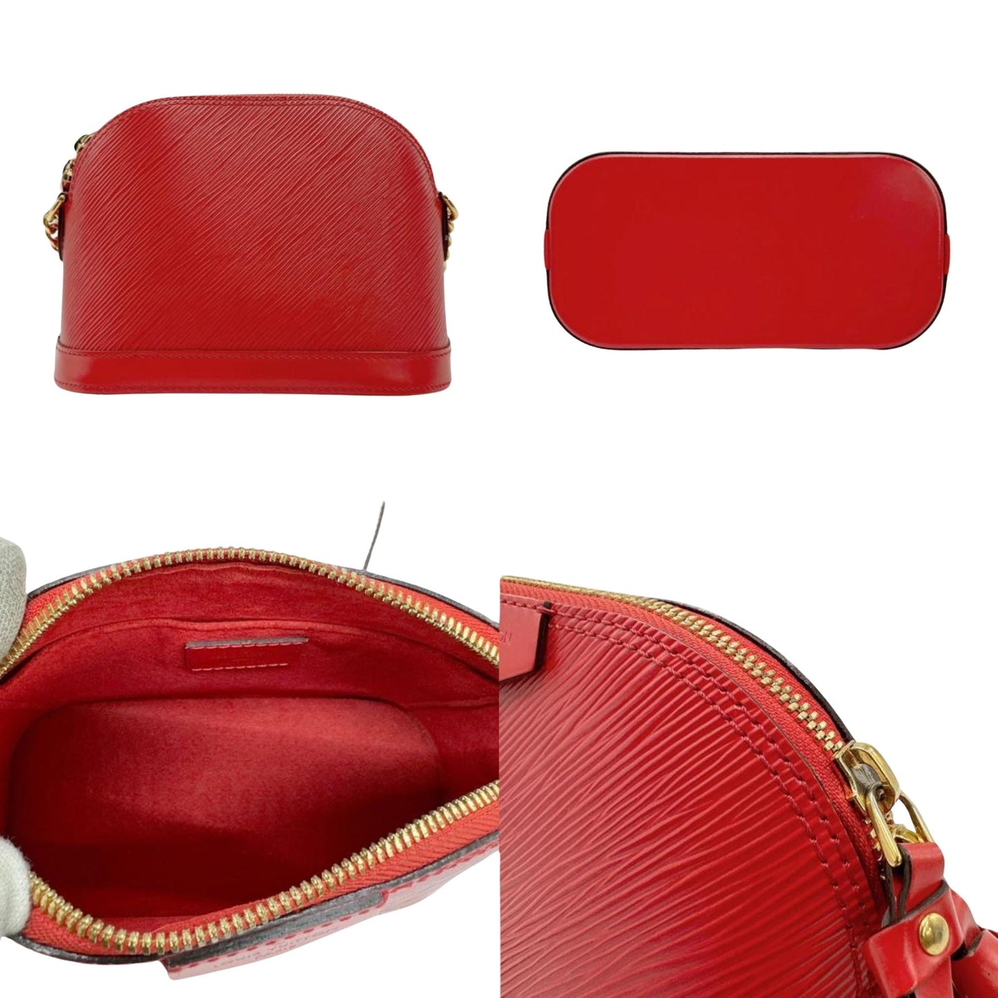 Louis Vuitton Alma  Leather Shoulder Bag ()