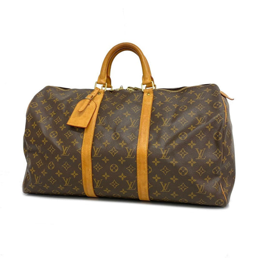 Louis Vuitton Keepall 55  Canvas Travel Bag ()