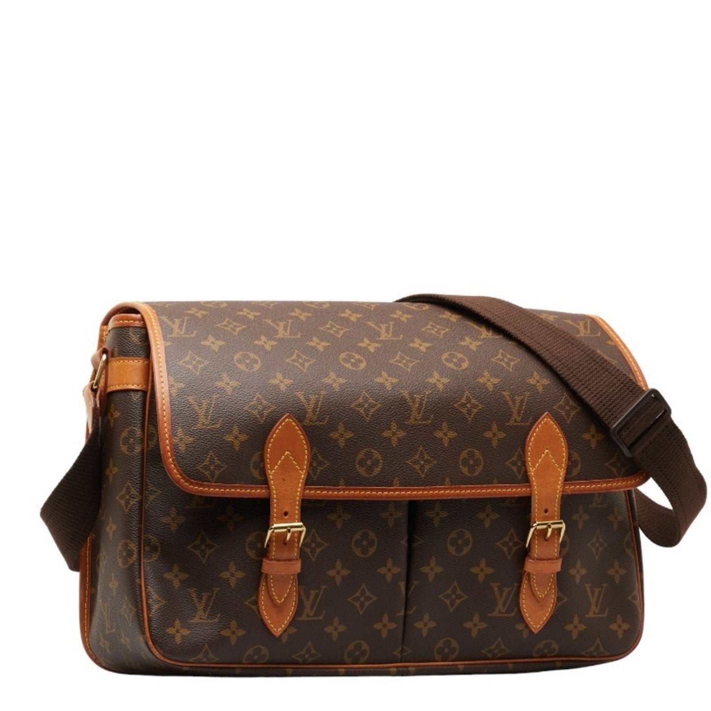 Louis Vuitton Gibeciere  Canvas Shoulder Bag ()