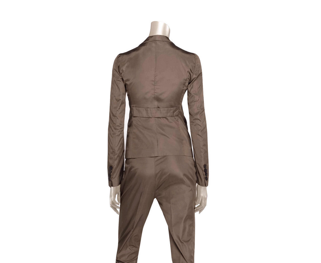 Gucci Women's Taffeta Top Basic Jacket Blazer (38 IT)